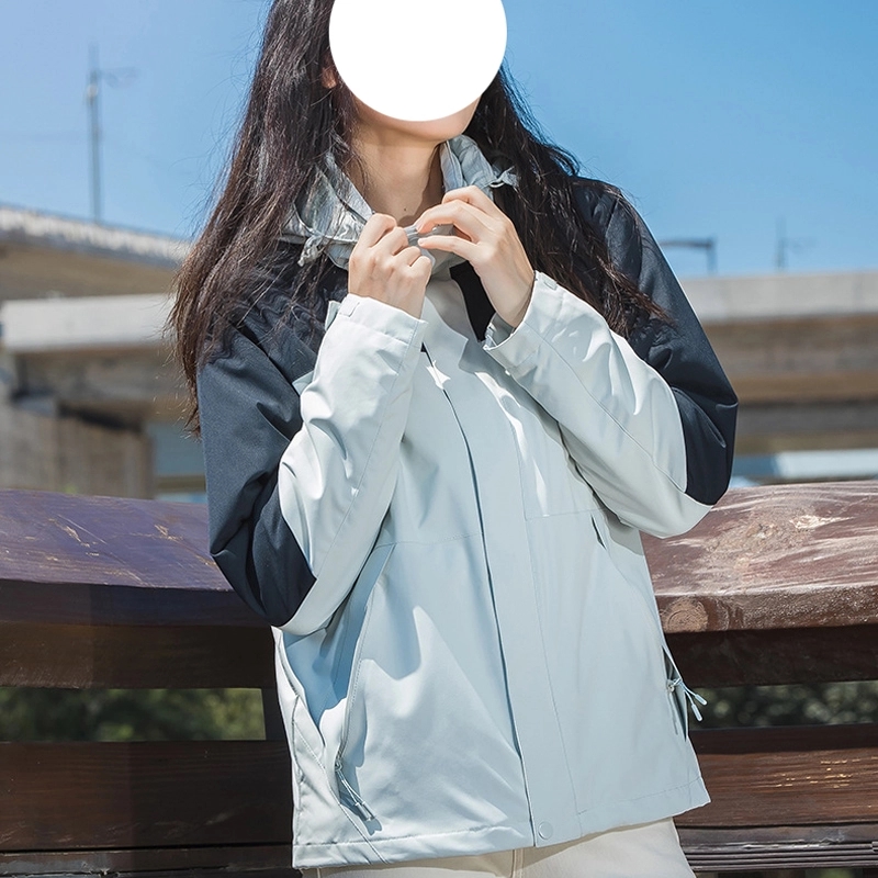 Waterproof Detachable 2-layer Hiking Jacket & Outdoor Coat 16