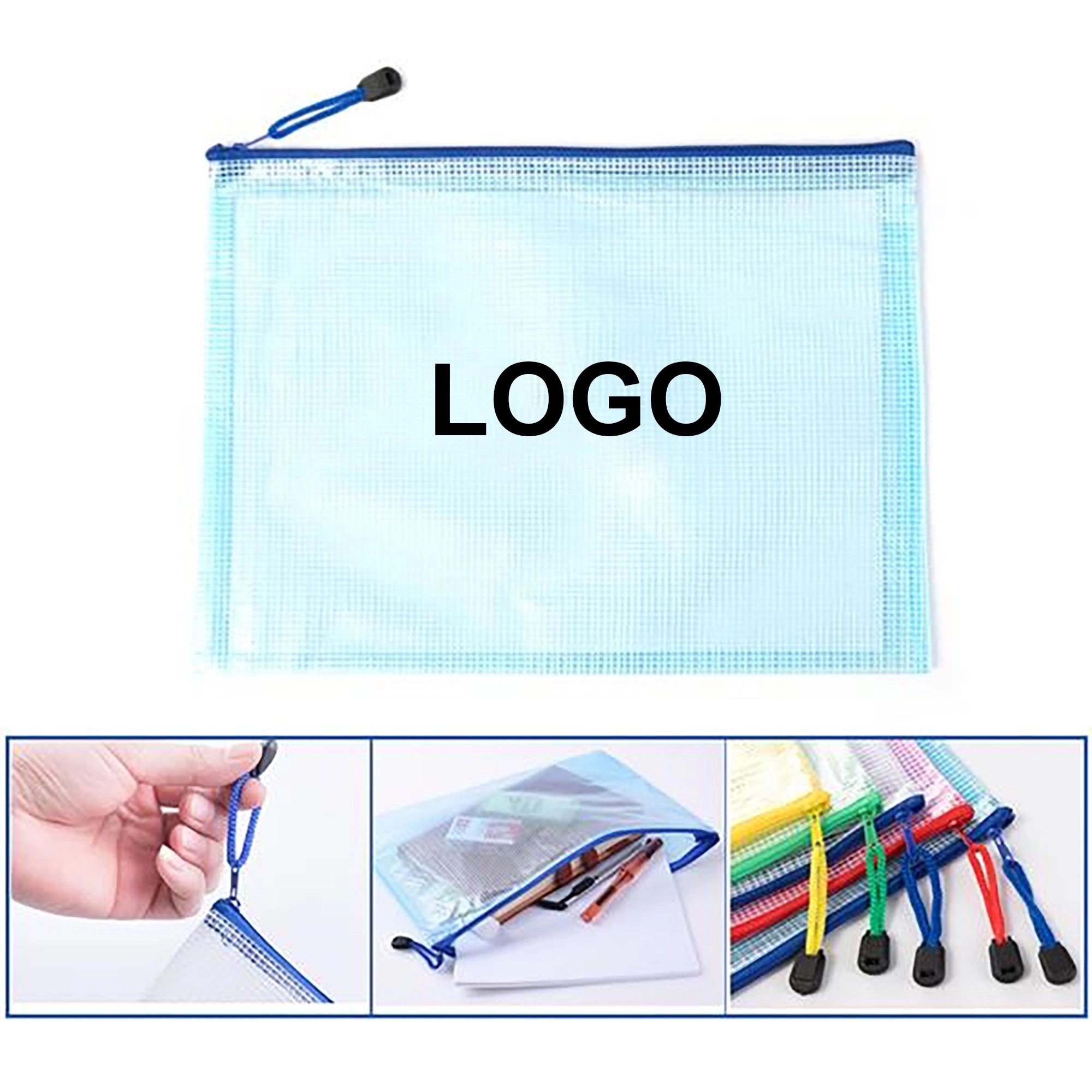 Zipper Mesh File Bag