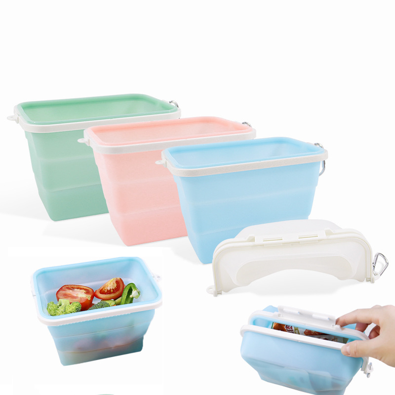 Silicone Foldable Food Storage Containers 3