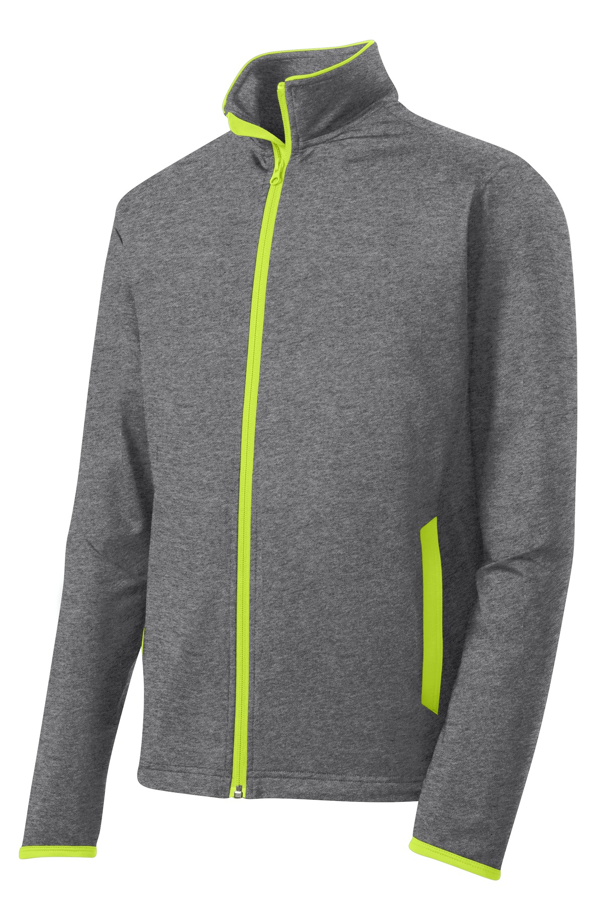 Sport-Tek® Sport-Wick® Stretch Contrast Full-Zip Jacket 43