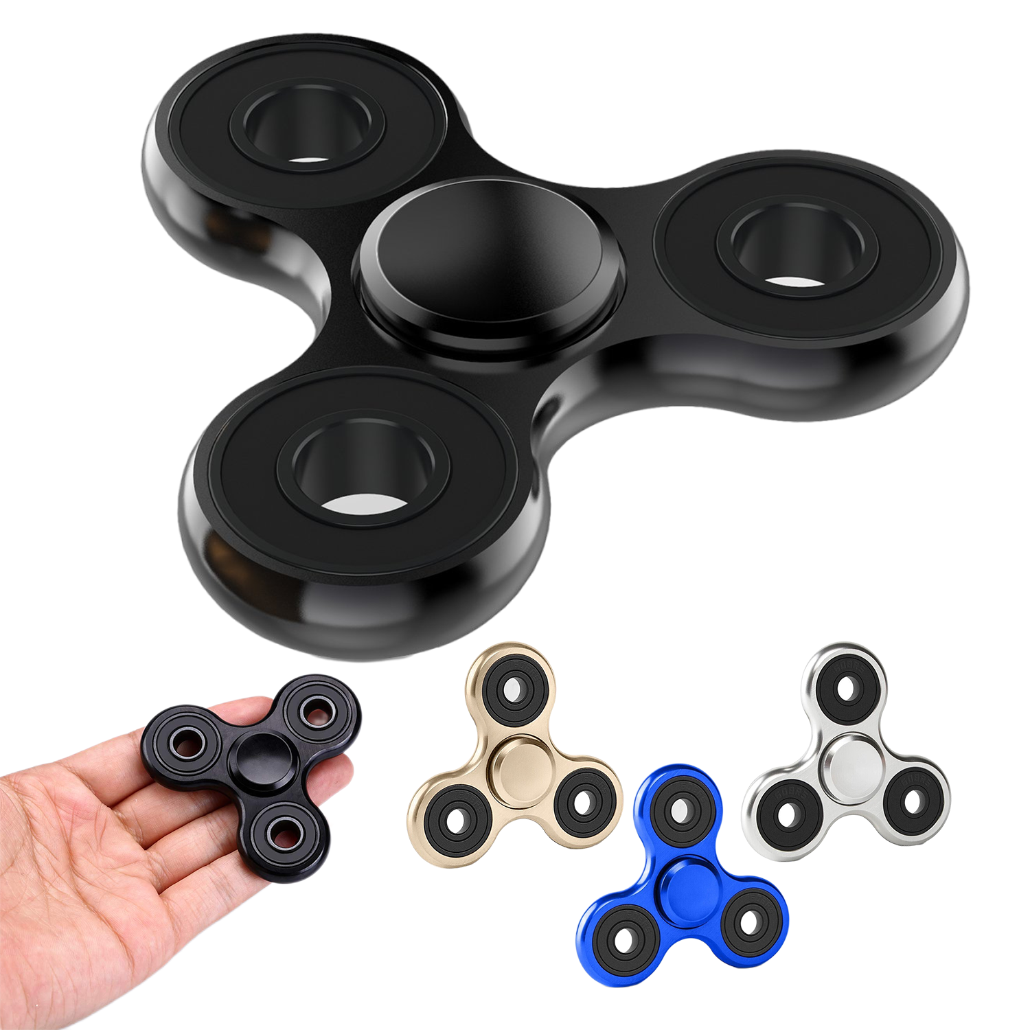 Aluminum Alloy Fidget Spinner 3
