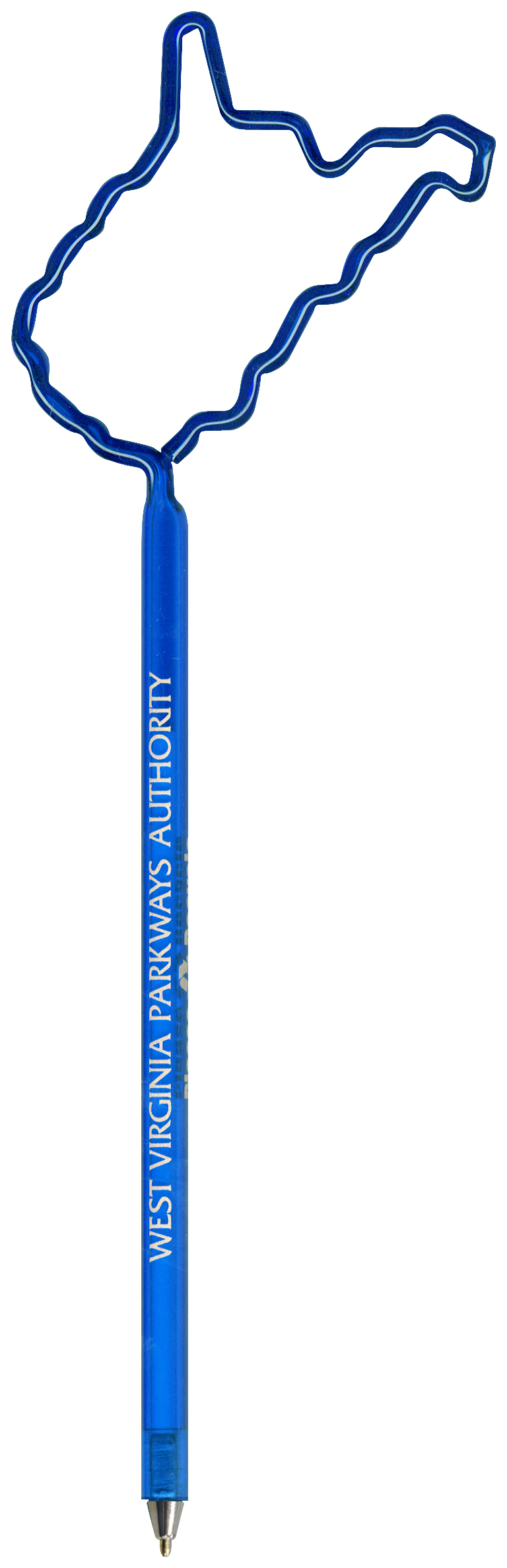 West Virginia InkBend Standard Bent Pen