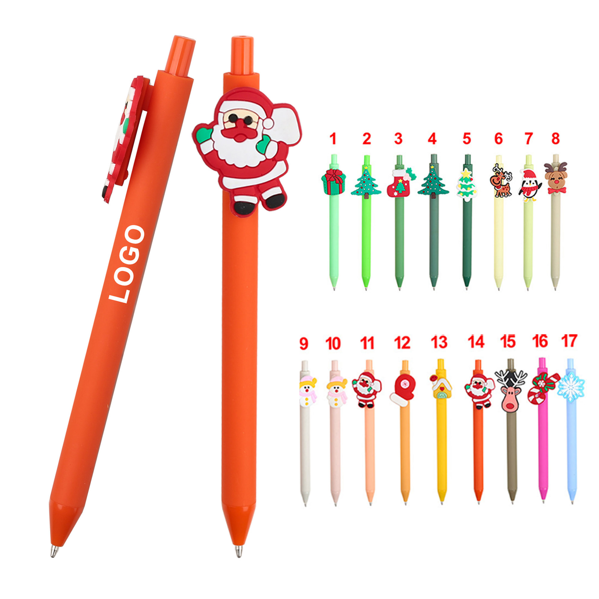 MOQ 100 pcs Christmas Design Pen 1