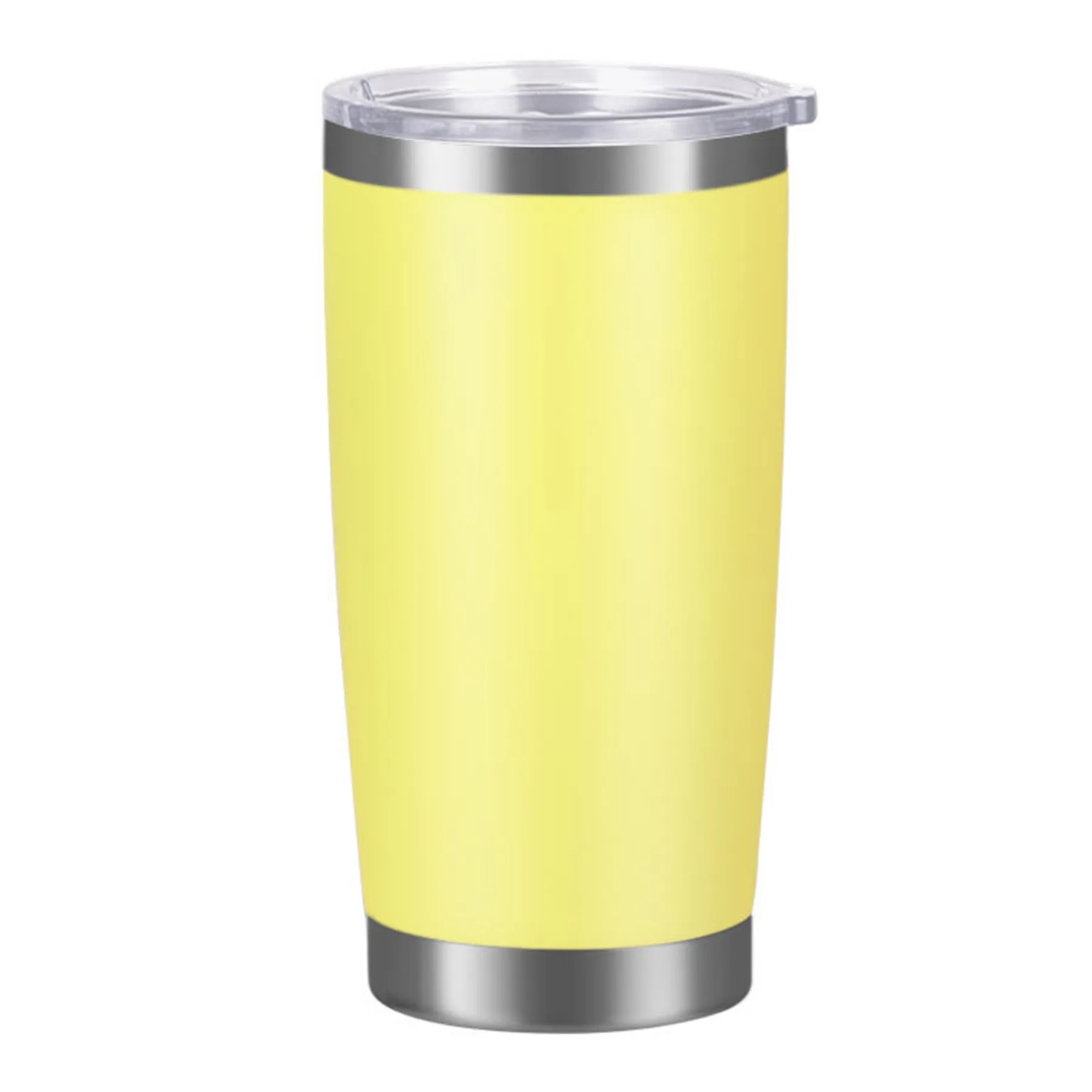 20 Oz. Powder Coated Tumbler w/Clear Slide Lid 14