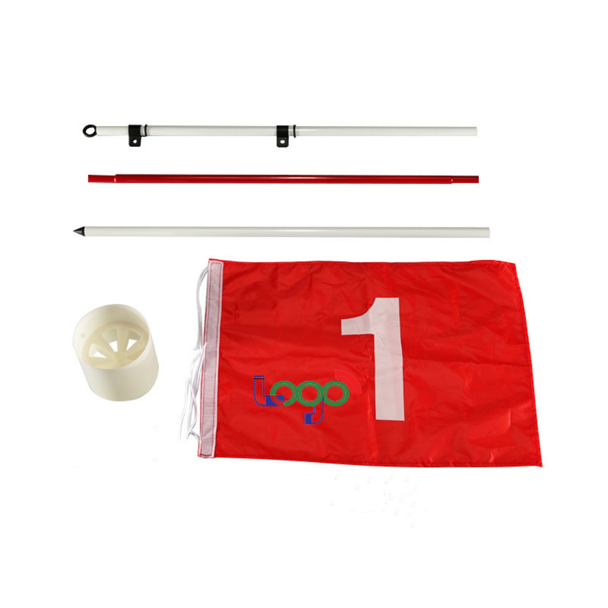 Golf Flagstick 6ft Pin Nnylon Flag MOQ20 1