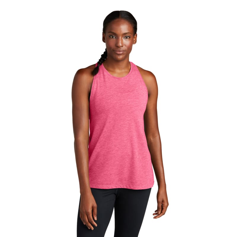 Sport-Tek Women's PosiCharge Tri-Blend Wicking Tank. 14