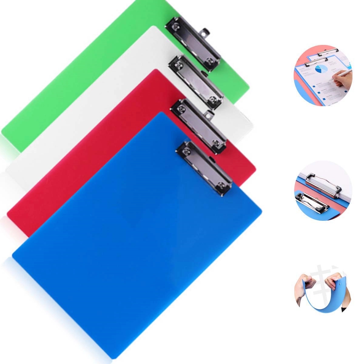 A4 Plastic Clipboards With Profile Clip 3