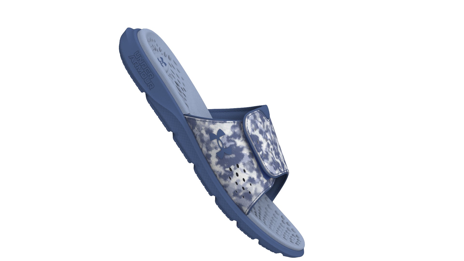 UA Ignite Pro Graphic Strap Women's Slides 7
