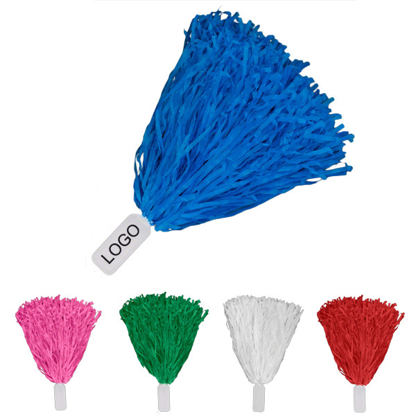 Pom-Poms W/ Plastic Handle 1