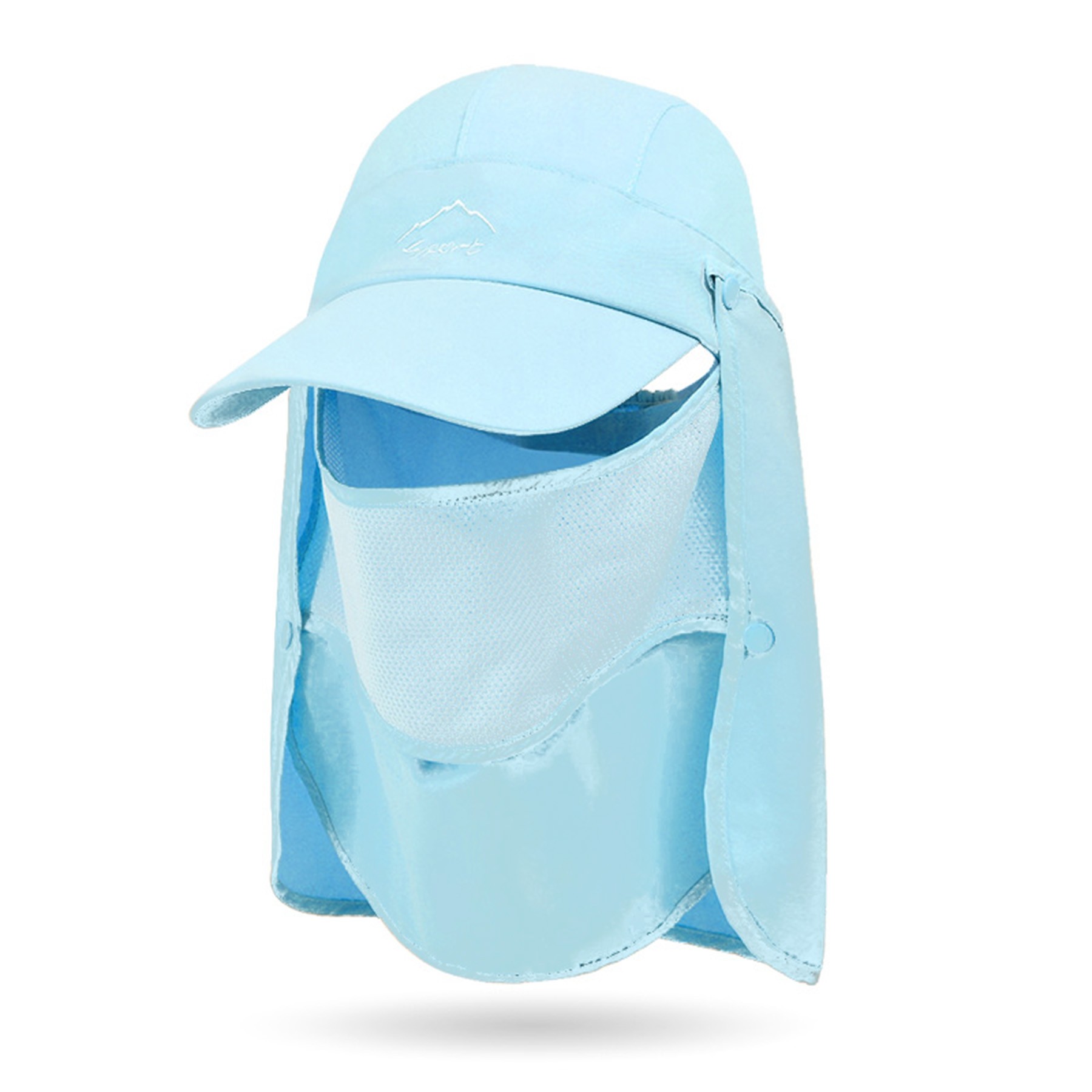 Multifunctional Quick-Dry Sun Protection Baseball Cap 8