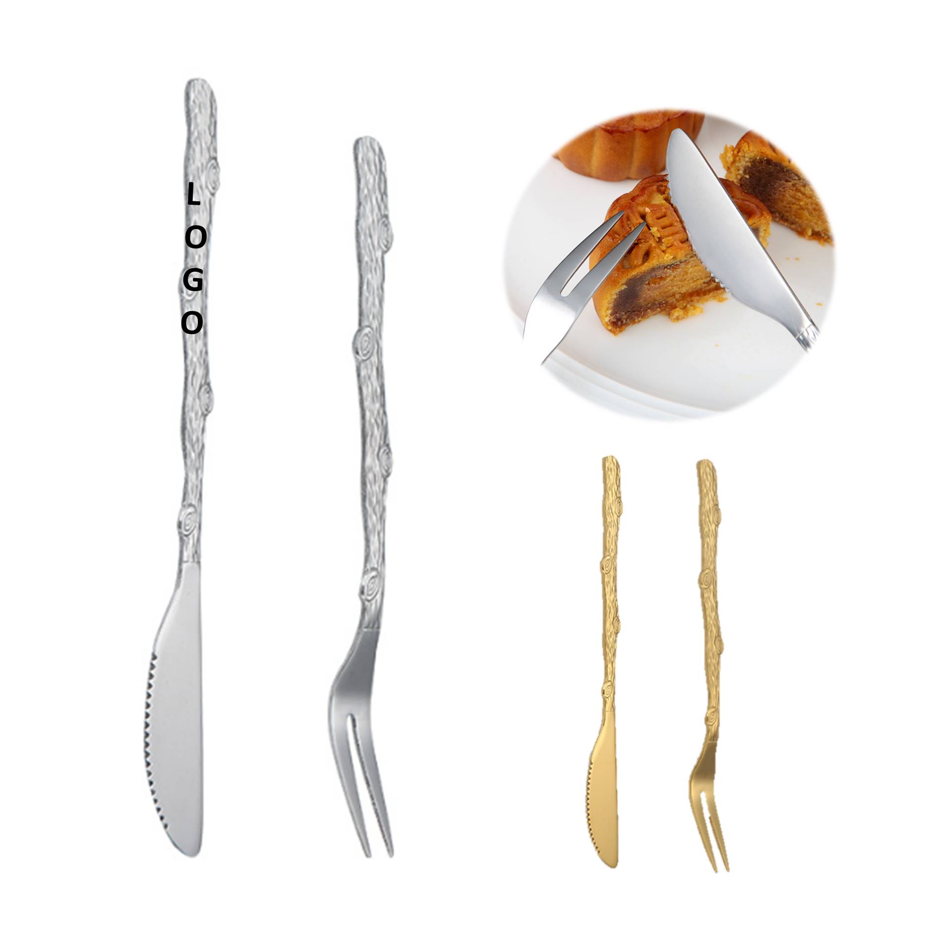 Stainless Steel Dessert Cutlery 2