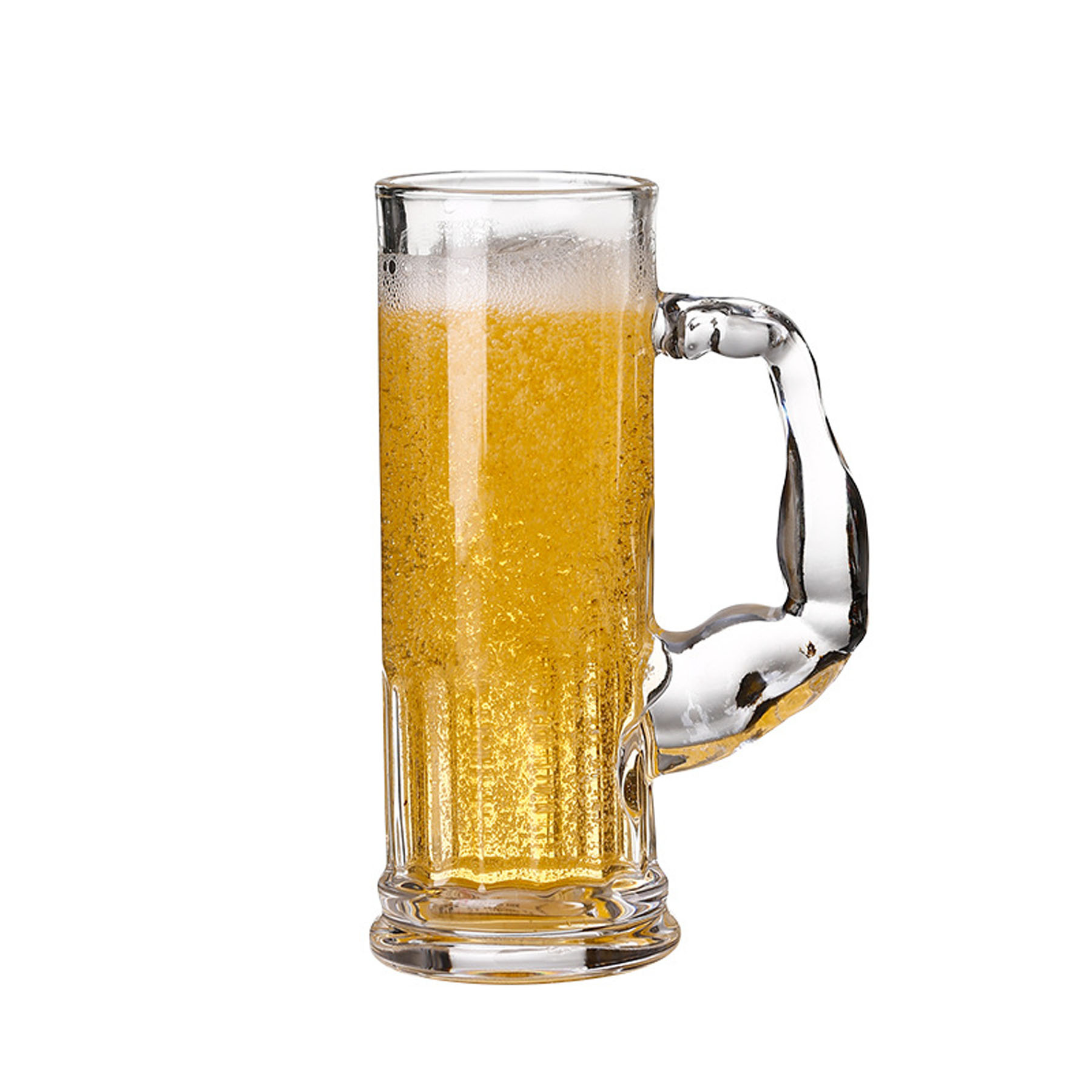 Large Capacity Glass Mug with Handle 7