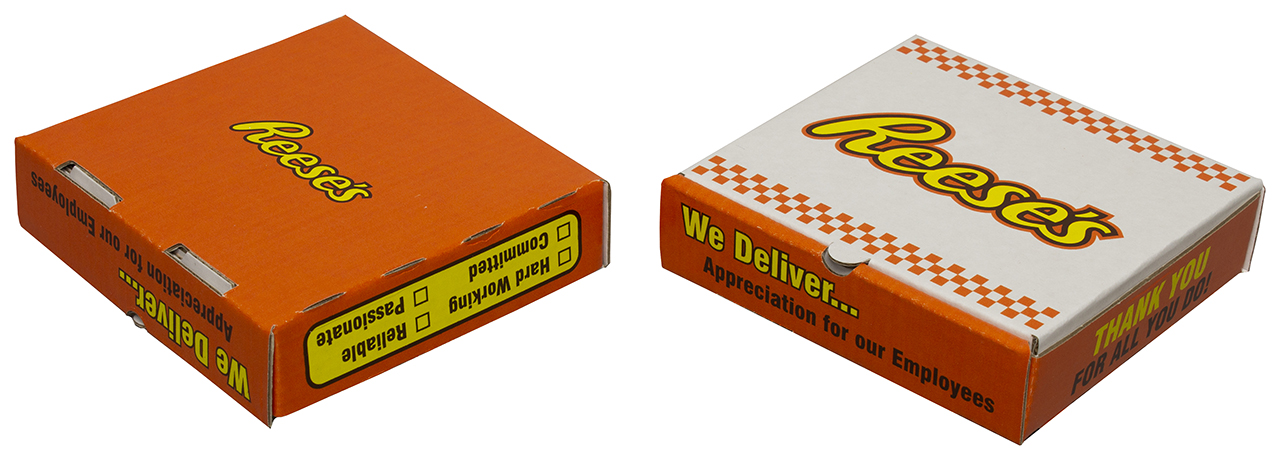 4 1/2" x 4 1/8" x 1" - E-Flute Inside Tuck Box 2