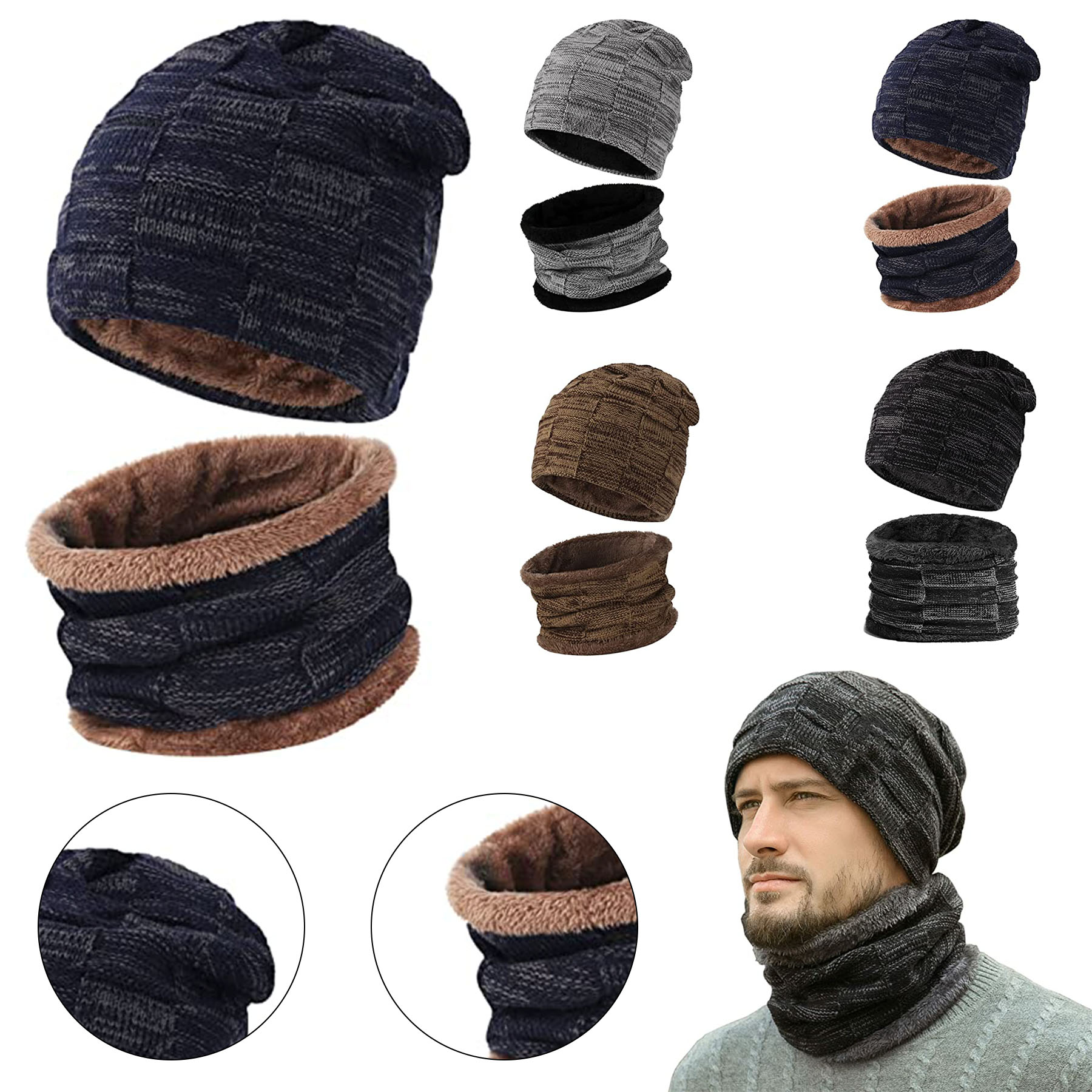 Skull Cap With Neck Warmer 2