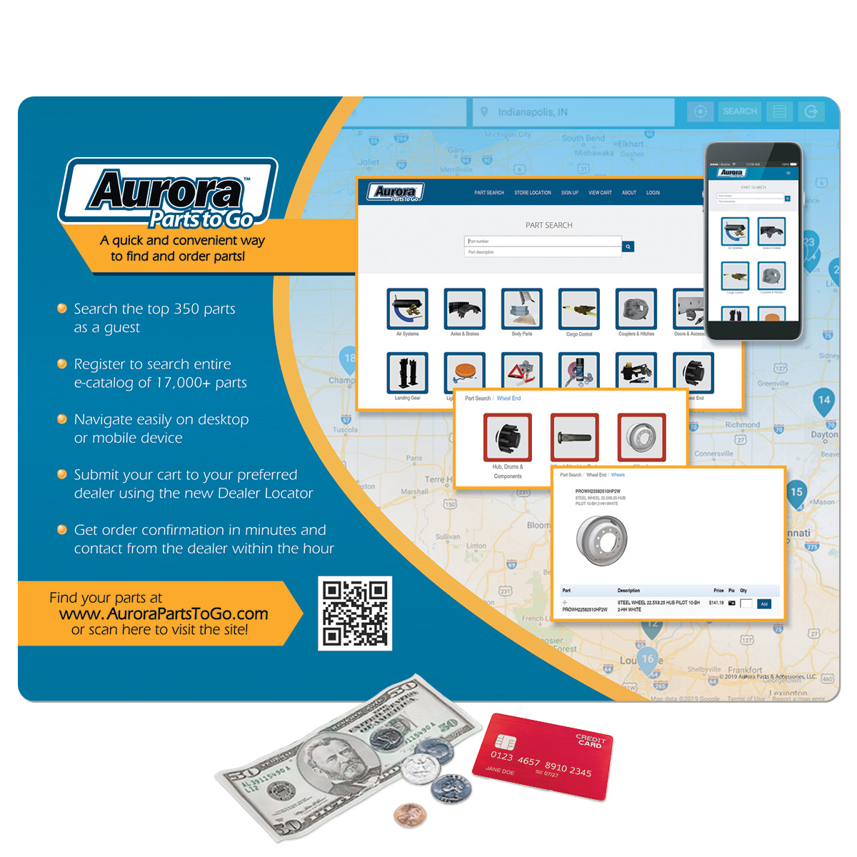 Vynex Heavy Duty Counter Mat-14"x19"x1/16"