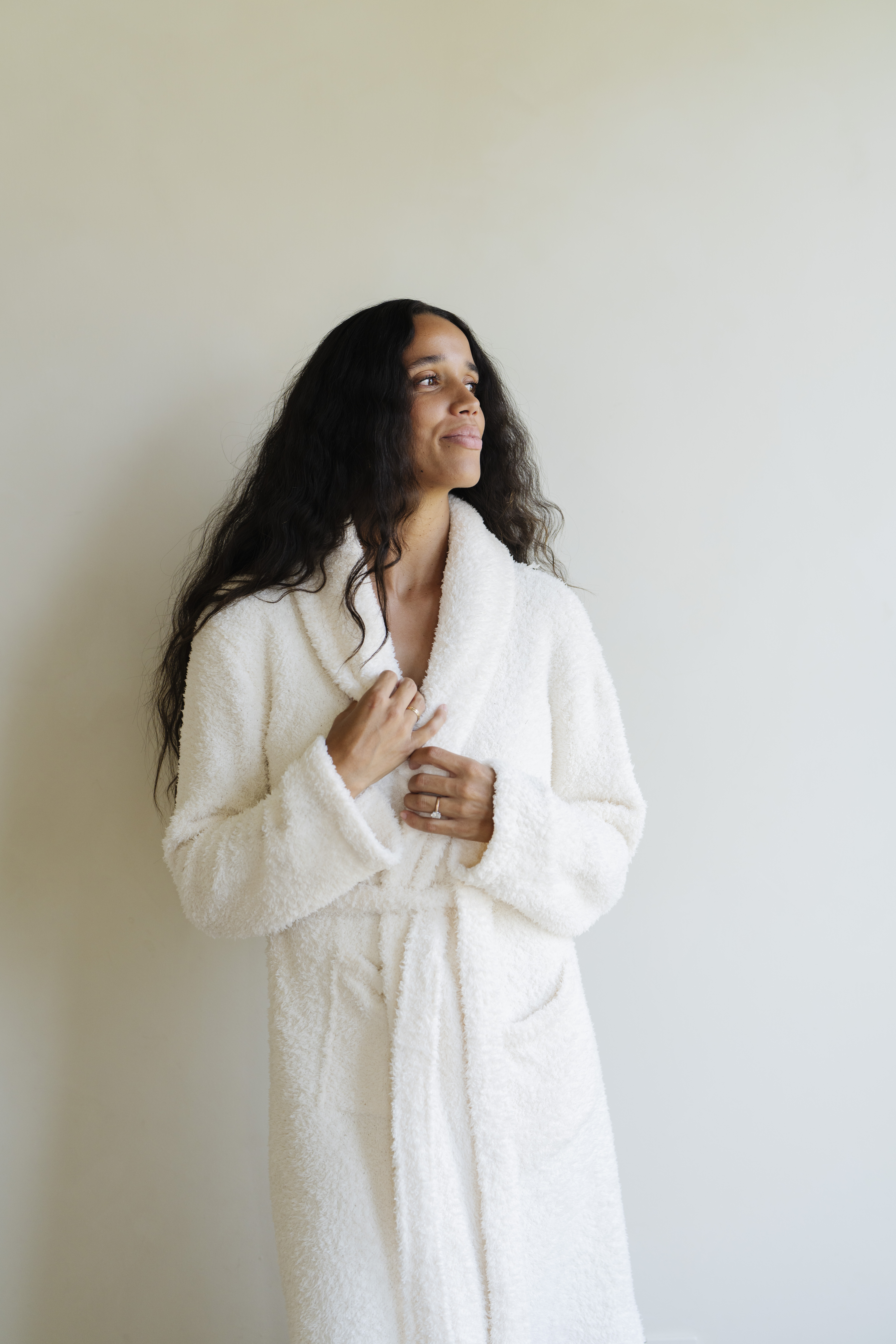 Bamboni Robe Ivory-Small/Medium 1