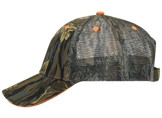 OTTO CAP® Camouflage 6 Panel Low Profile Mesh Back Trucker Hat 11