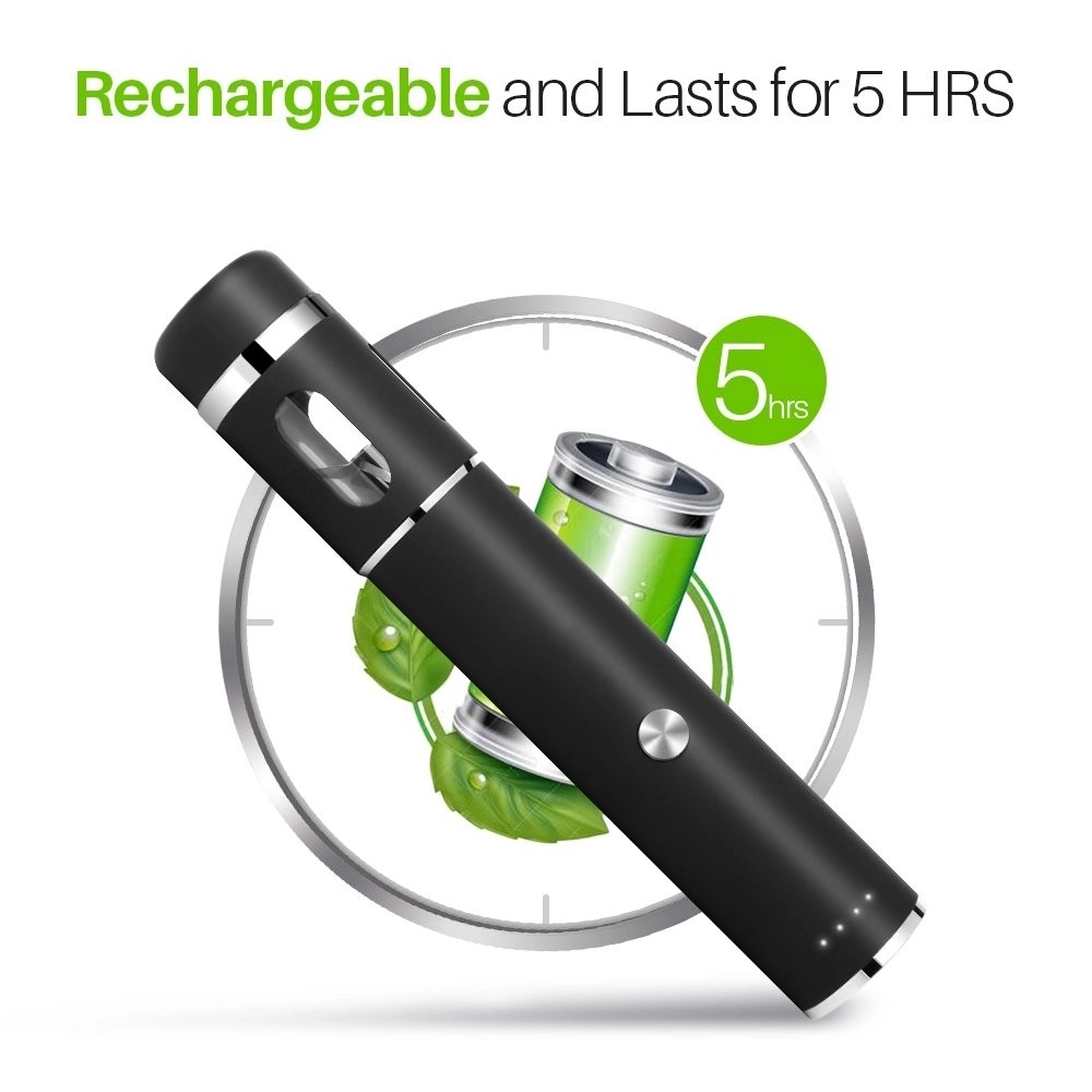 Rechargeable Electric Herb Grinder With Dispenser Window 6