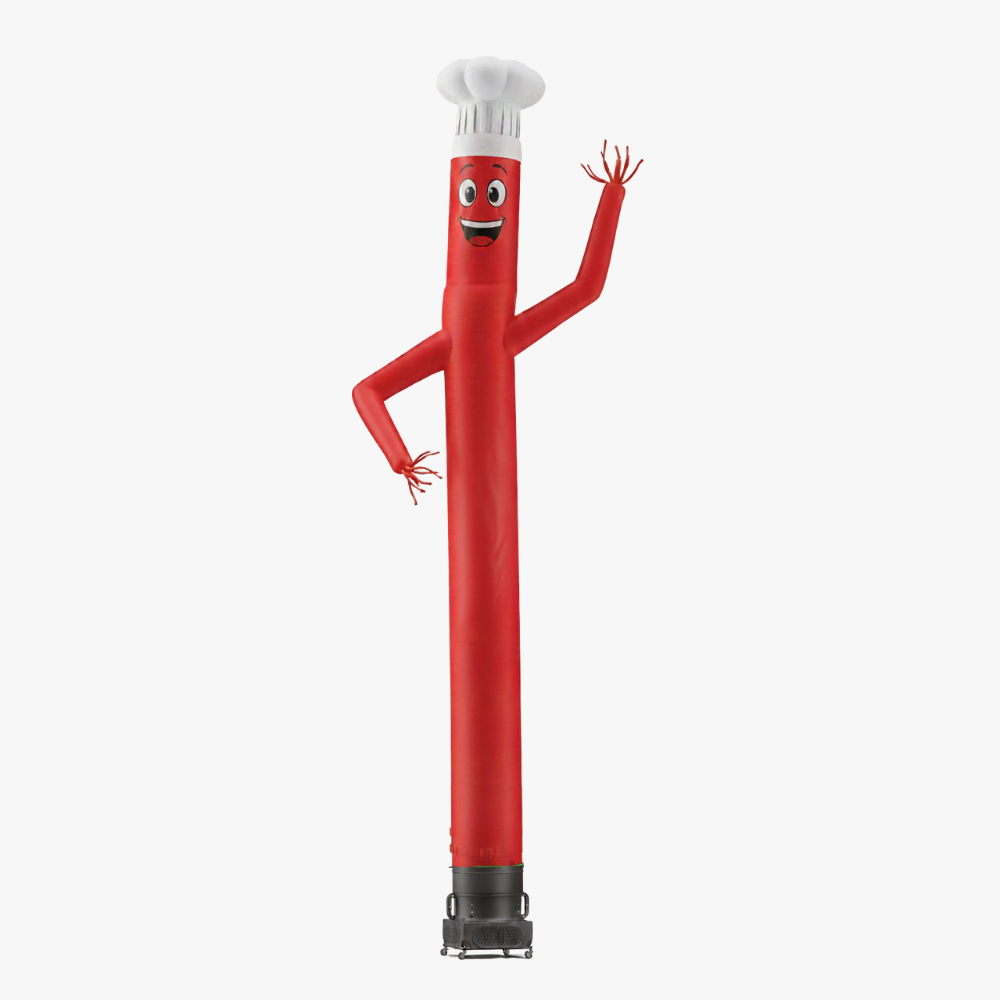 18'H Wacky Man™ Single-Leg Inflatable Dancer, Full-Digital Imprint 4
