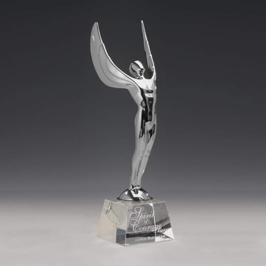 Winged Achievement Award on Optical 3