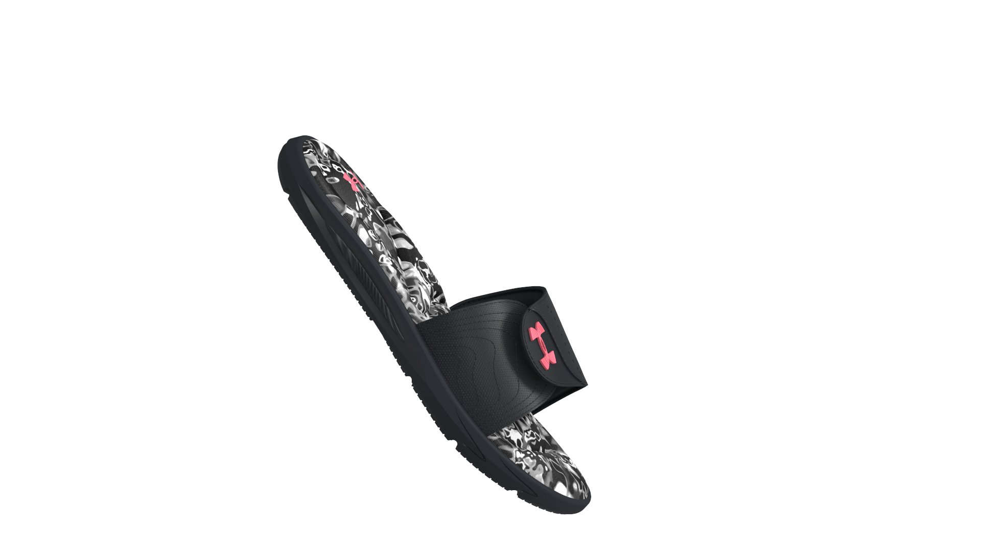 UA Ignite VI Graphic Footbed Women's Slides 9