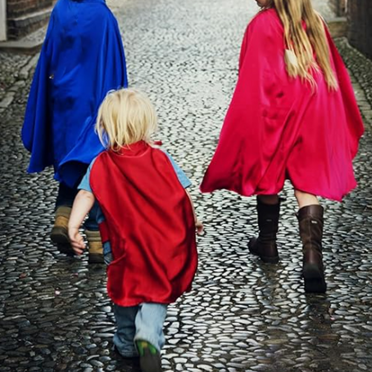 Kids Superhero Cape and Mask Set for Party & Costume Event 4