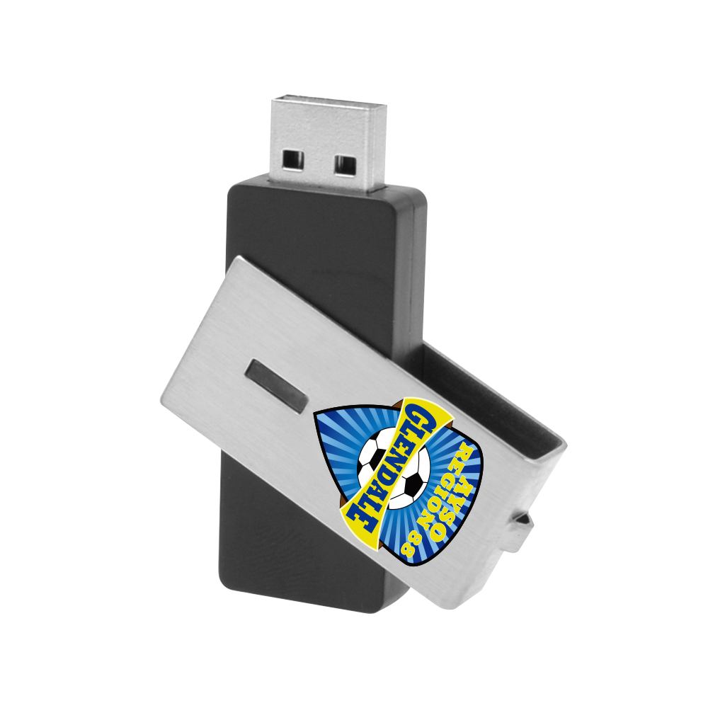 Streator 360 Degree Rotating USB with Steel Cover 5