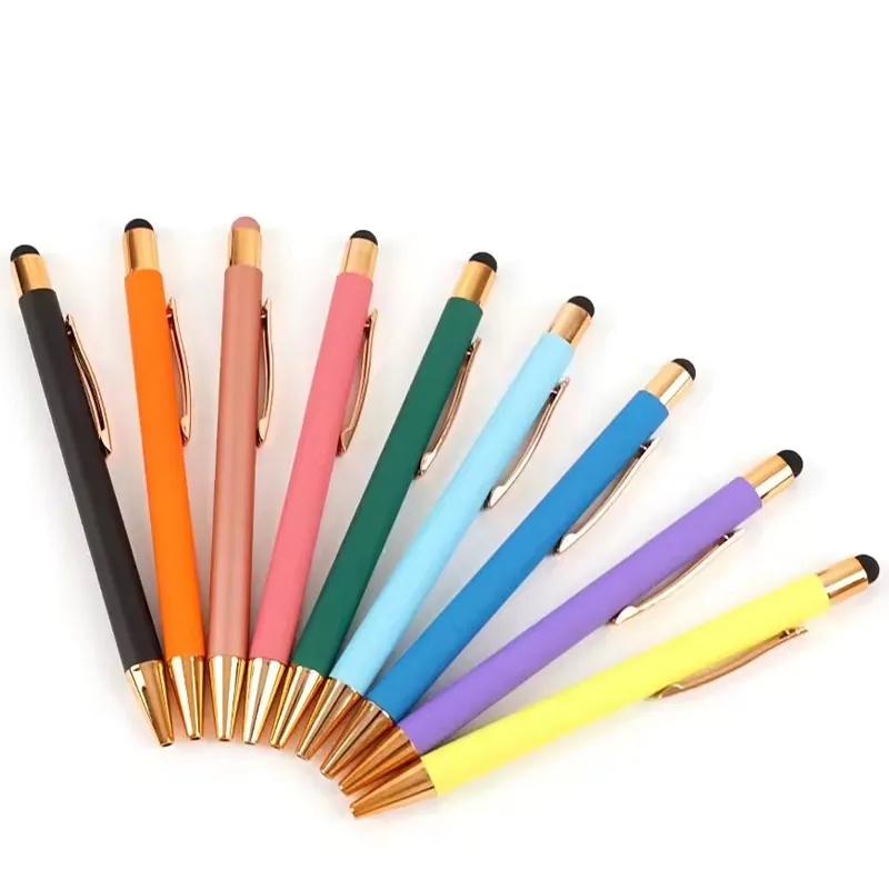 Custom Bowie Softy Rose Gold Stylus Pen 1