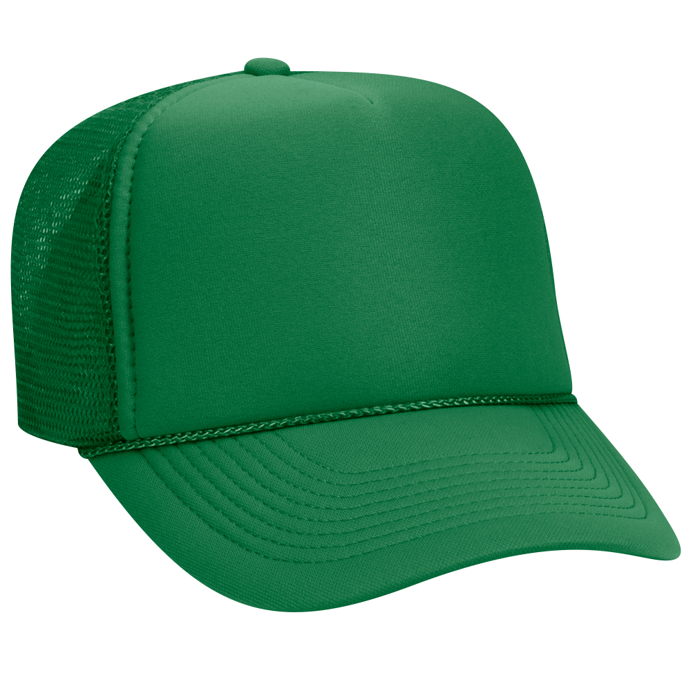 OTTO CAP® 5 Panel Mid Profile Mesh Back Trucker Hat 72