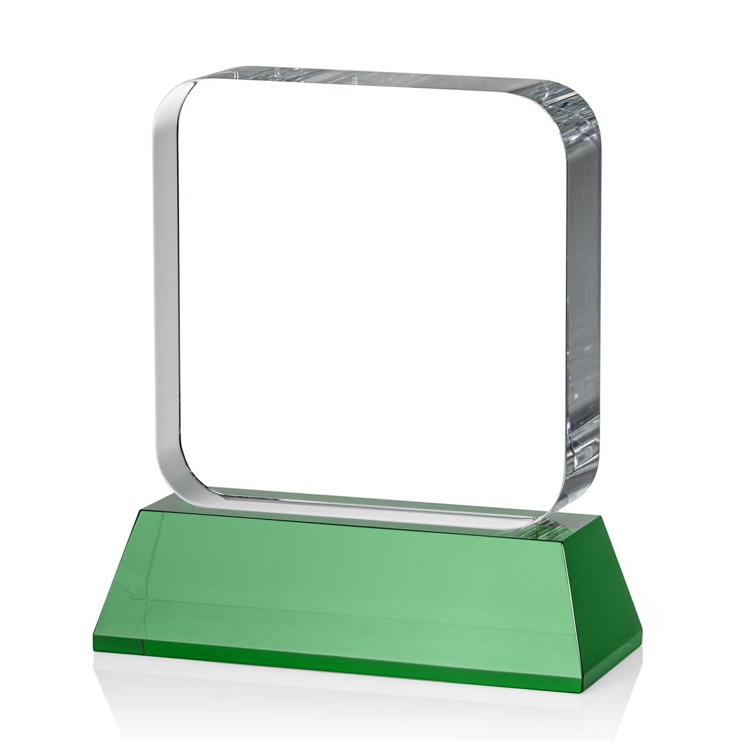 Flamborough VividPrint™ Award on Base - Green 21