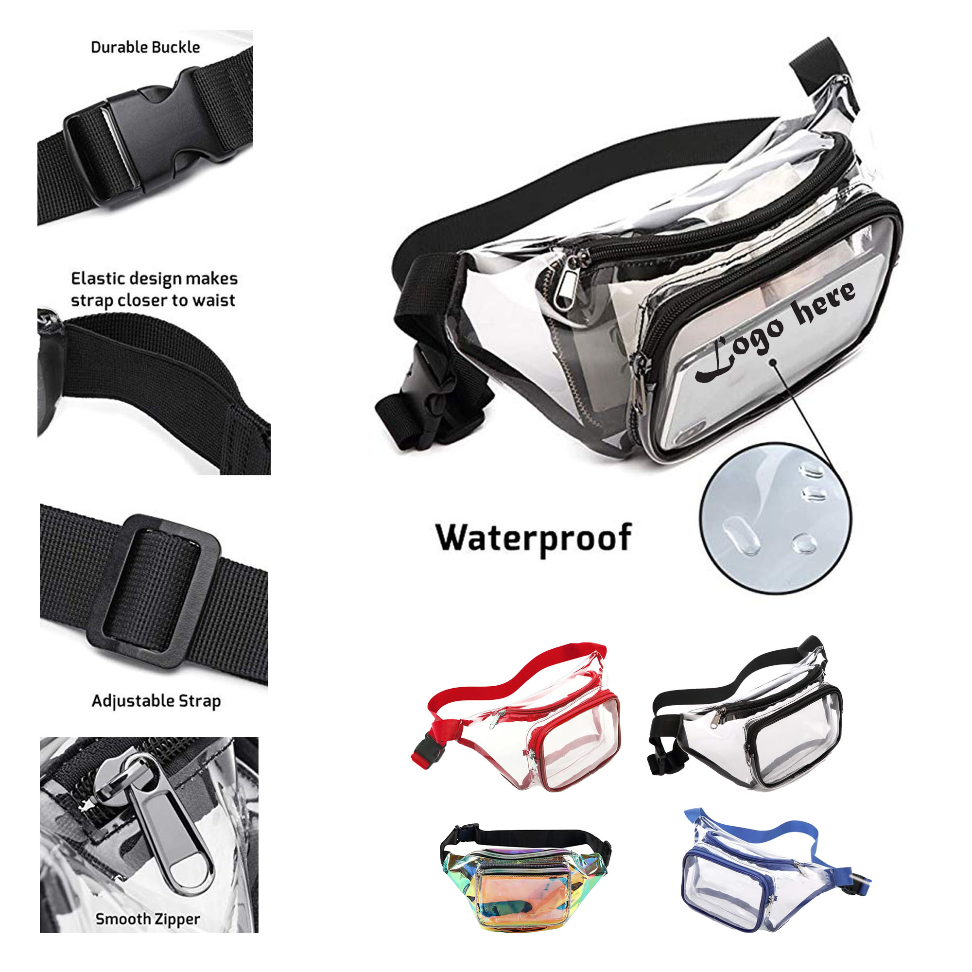 Clear Sports Waist Bag 2