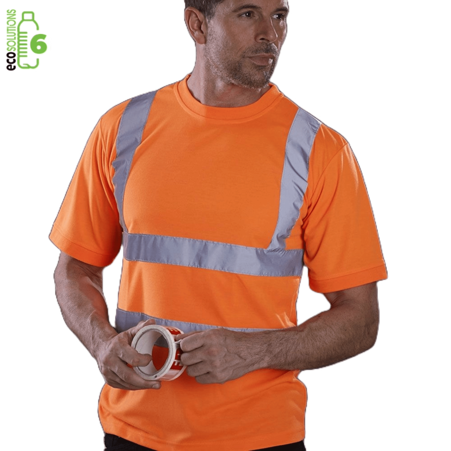 Class 2 rPET Moist Wicking Reflective Safety Tee Shirt 3
