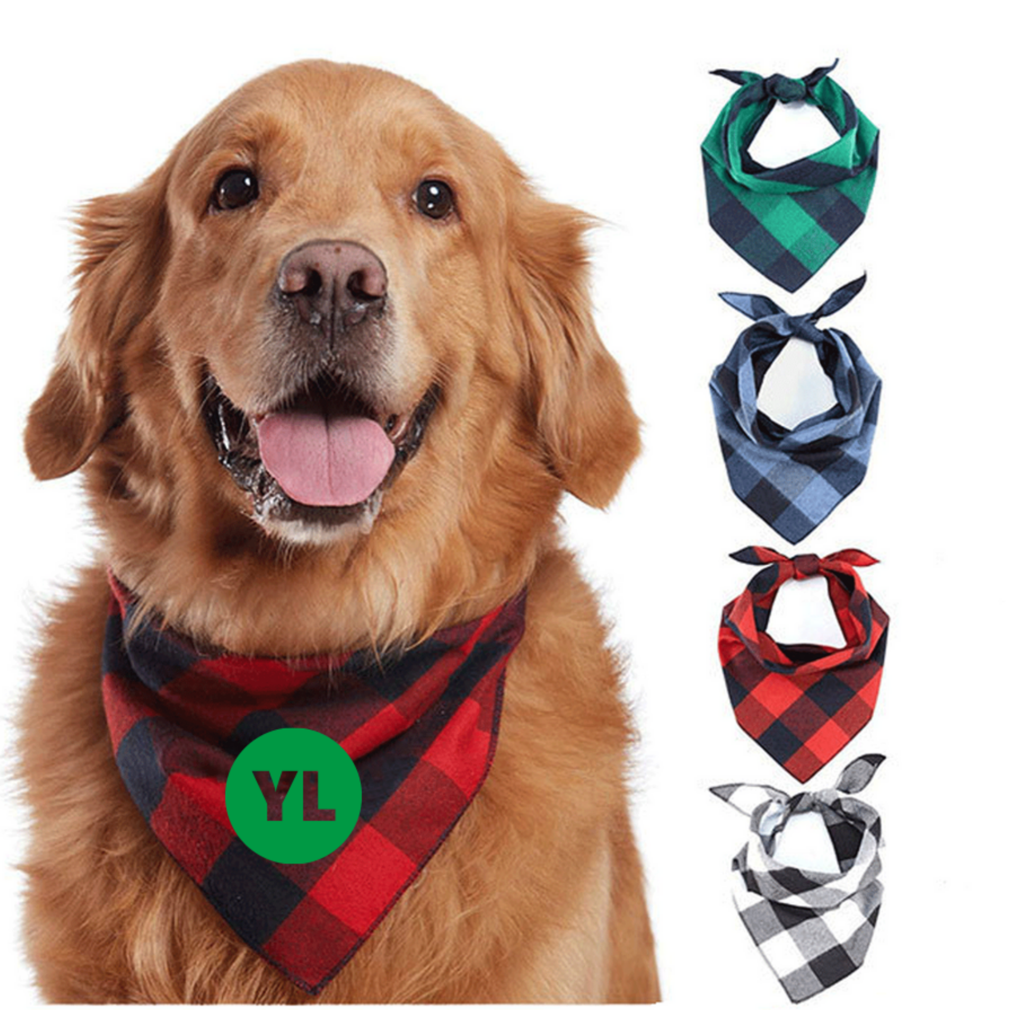 Cotton Dog Bandanna 1