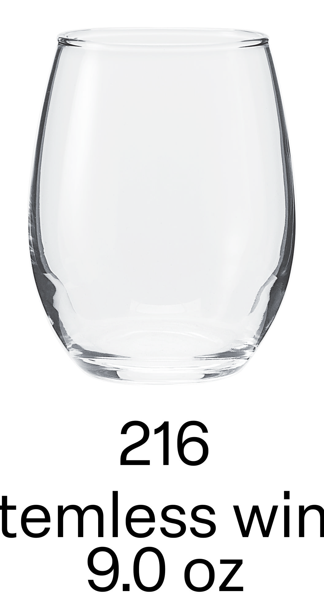 9 oz stemless wine taster