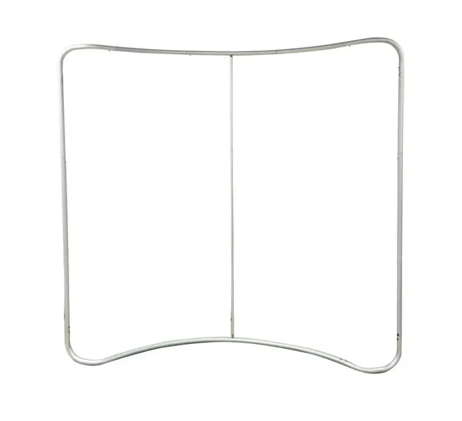 10ft x 8ft Step and Repeat Curved Pillow Case Backdrop 4