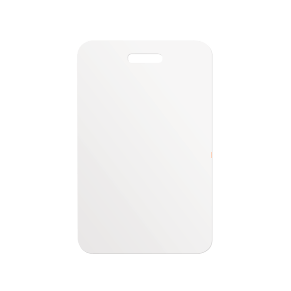 2 1/4" X 3 1/2" Plastic Identification Badge 2