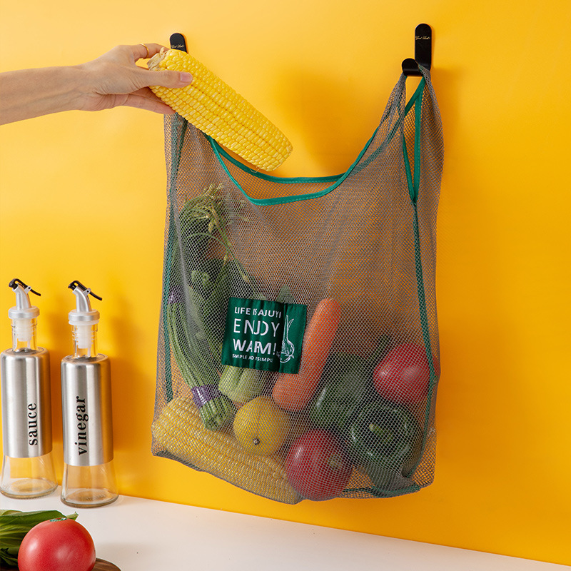Polyester Reusable Mesh Grocery Bags 10