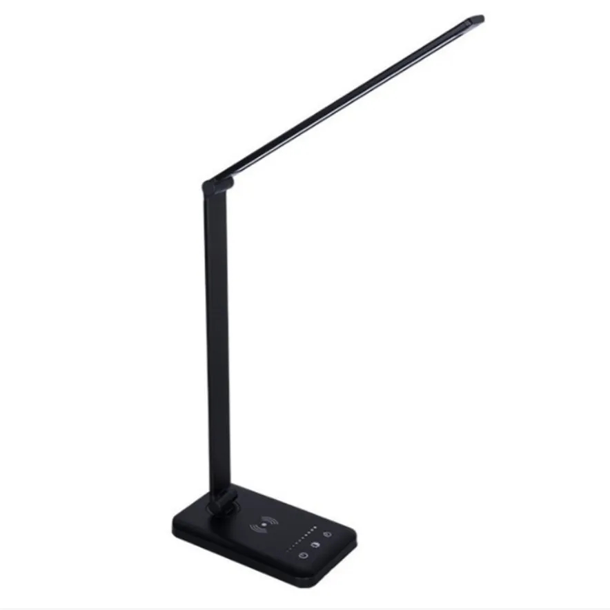 Multi-Functional Foldable Led Desk Lamp W/Wireless Charger 3