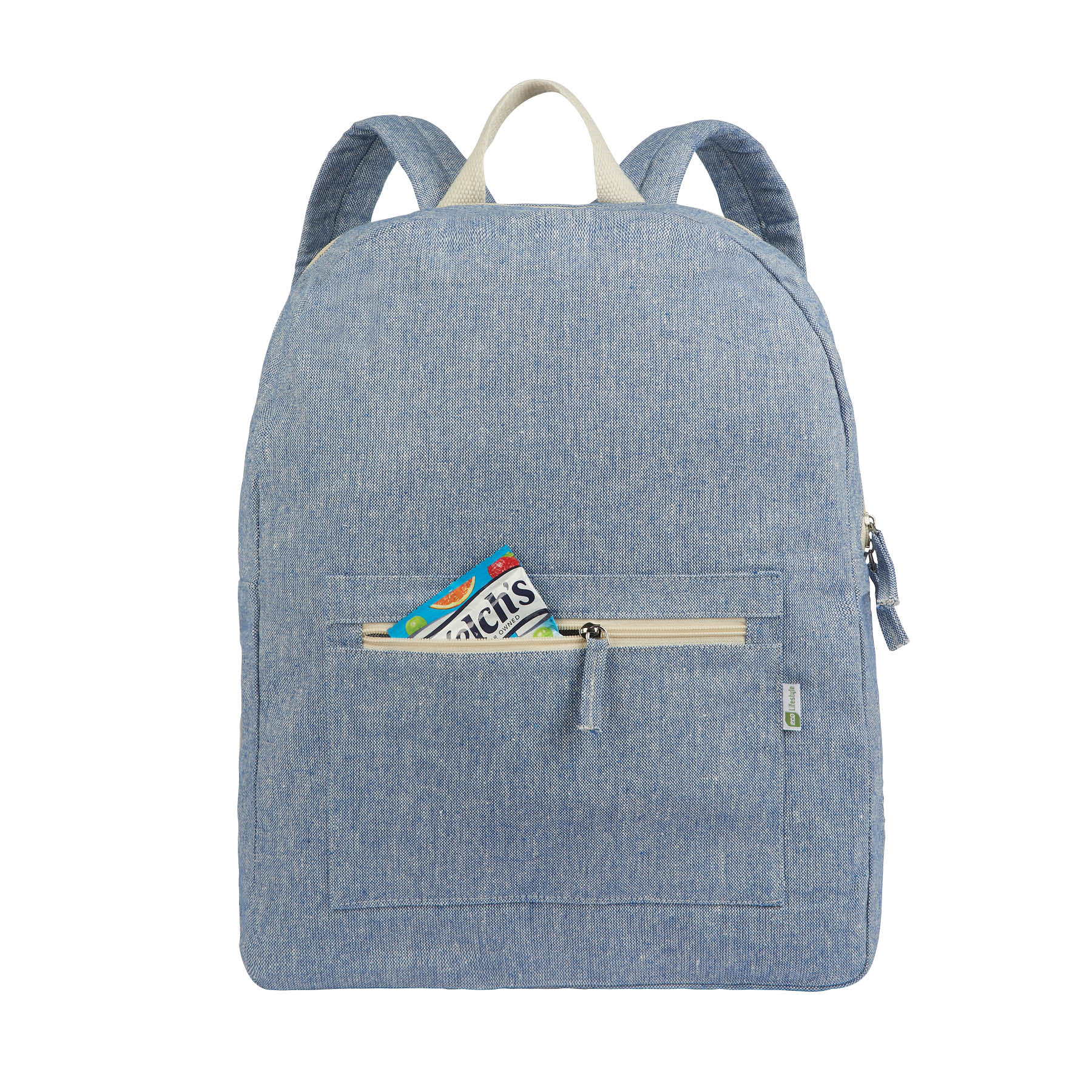 Renew III 10 oz. Recycled Cotton Backpack 2