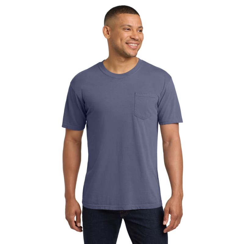 COMFORT COLORS Heavyweight Ring Spun Pocket Tee. 44