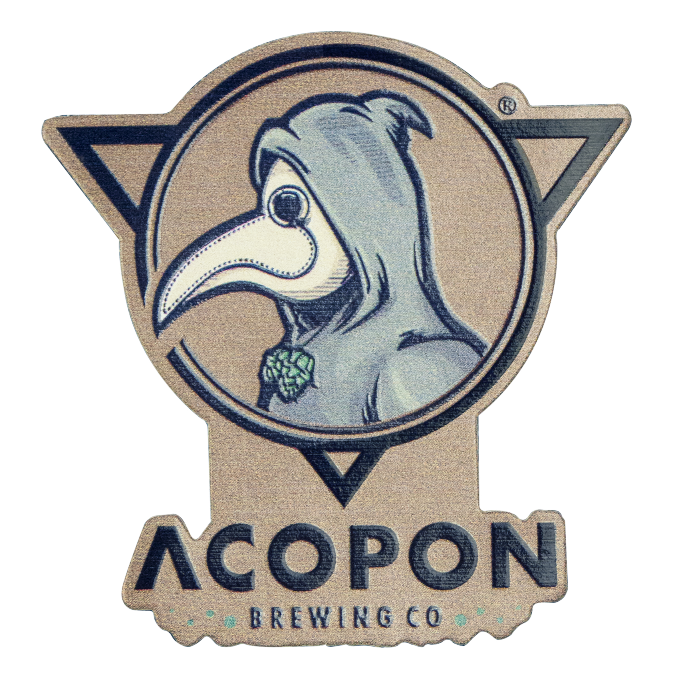 Full Color Faux Leather Patch (3") 7