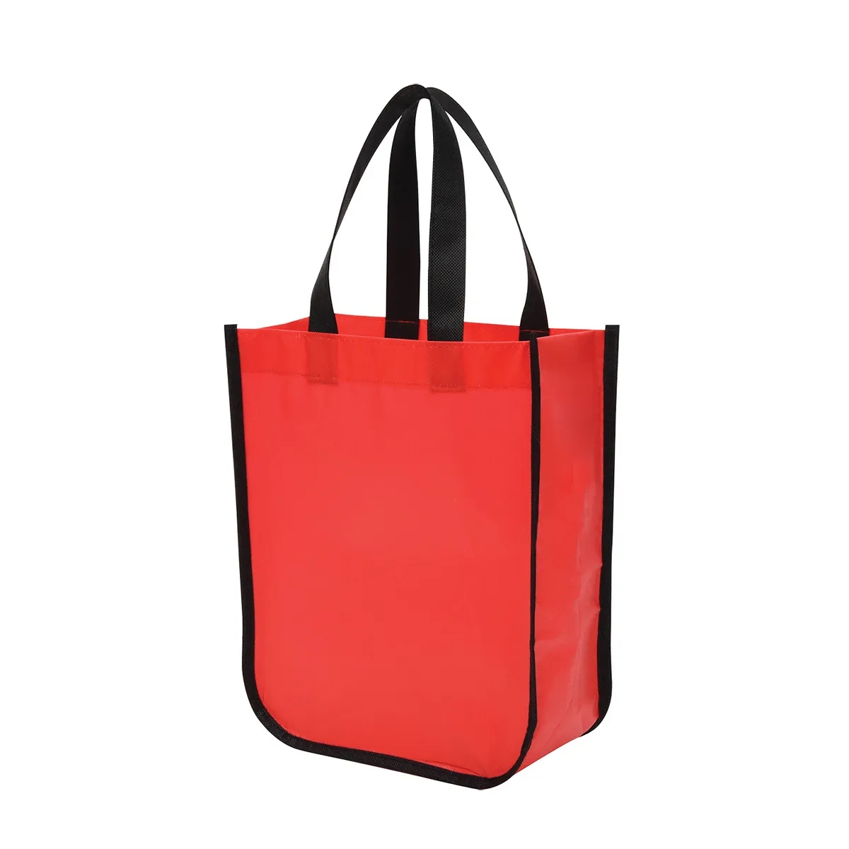 Round Bottom Covered Non-Woven Shopping Tote Bag 5