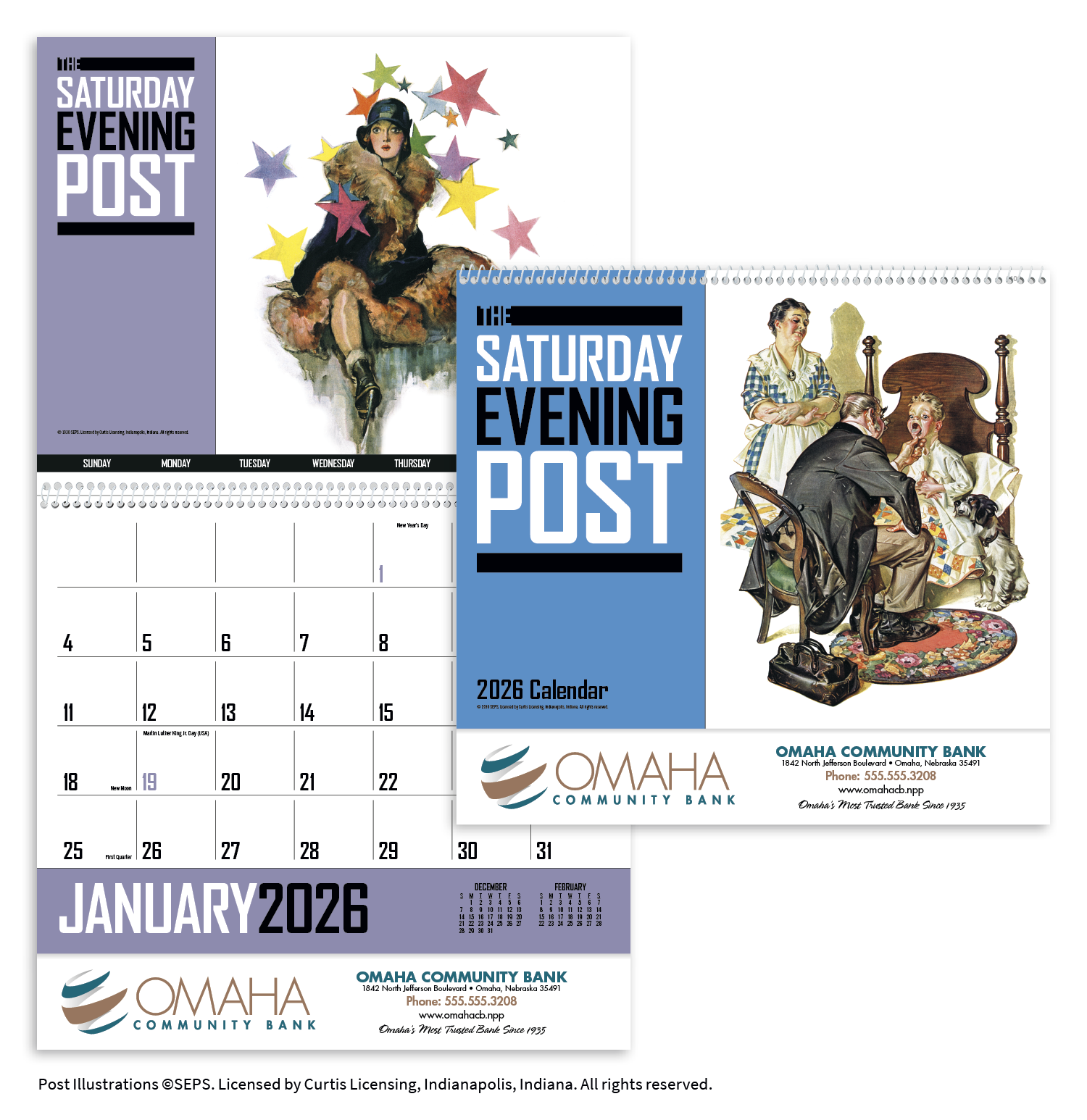 Triumph® Calendars The Saturday Evening Post 12
