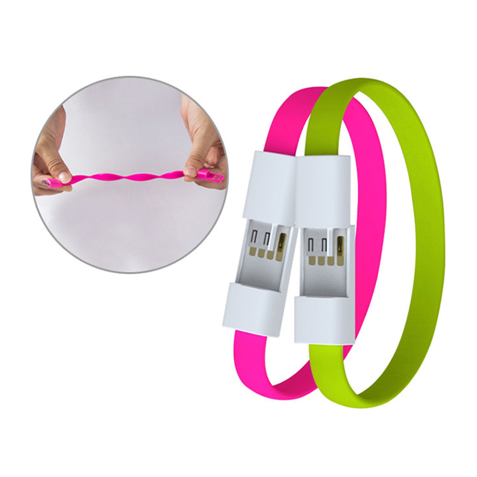 Wearable Type-C Charging Cable Bracelet 1
