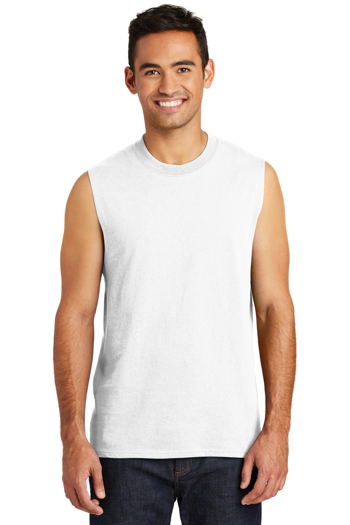 Port & Co Core Cotton Sleeveless Tee. PC54SL 3