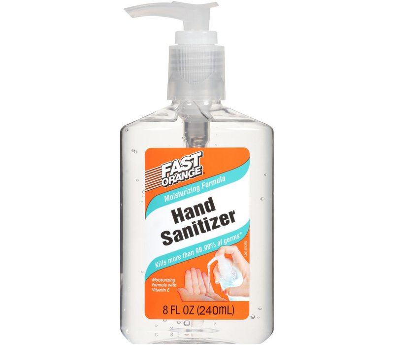 Hand Sanitizer Gel with Pump, 8 oz. - Printed 4