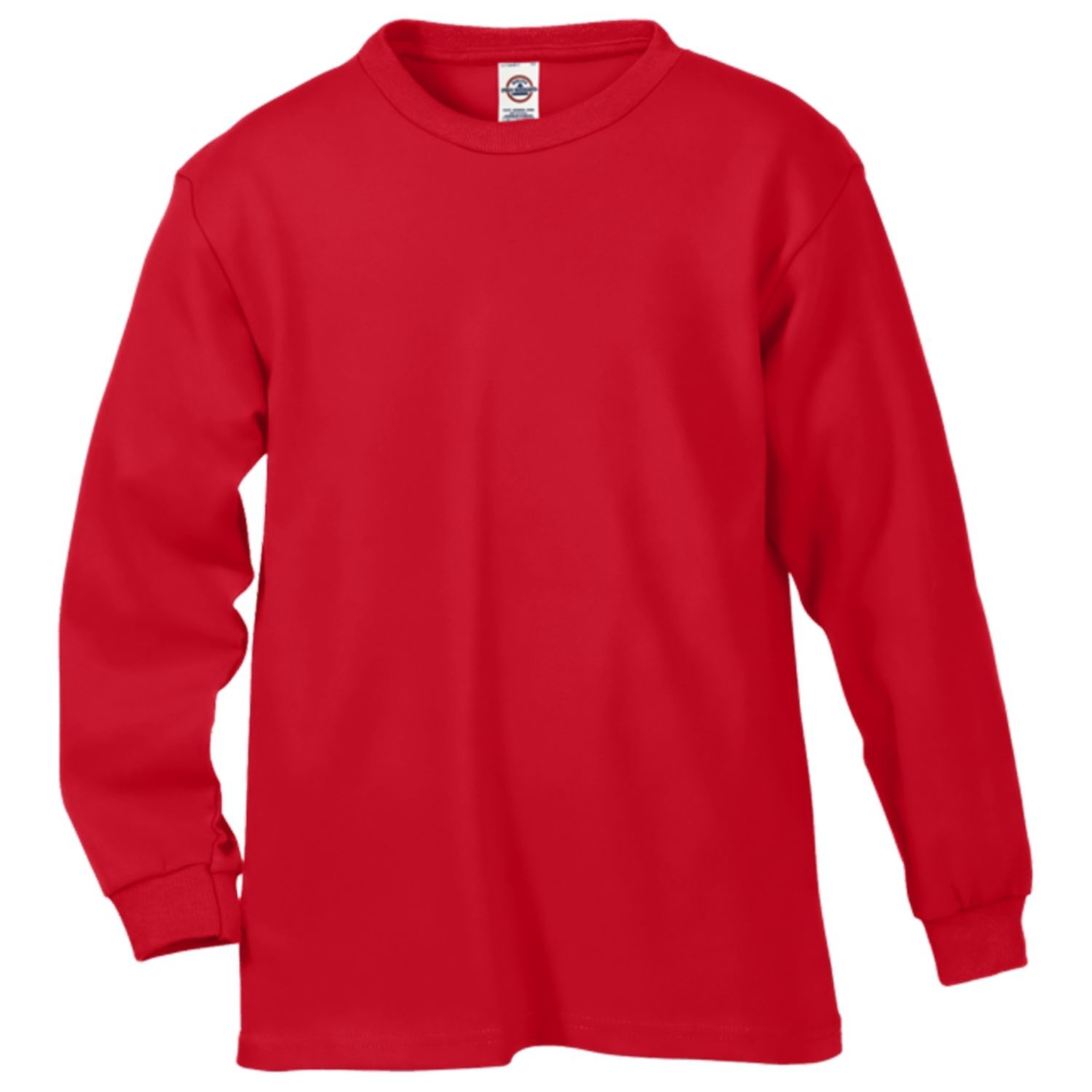 Delta 5.2 oz 100% Preshrunk Cotton Youth Pro Weight Long Sleeve T-Shirt 13