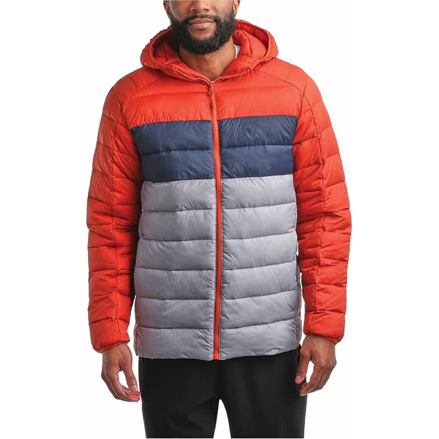 Warm Hooded Quilted Down Jacket 8