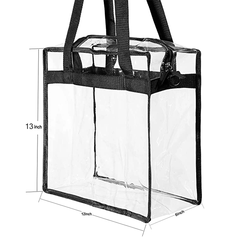 Lightweight Transparent PVC Tote Bag 4