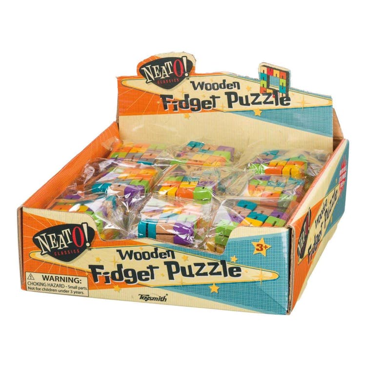 Wood Fidget Puzzles 2